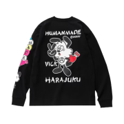 Human Made x Verdy Vick L/S T-Shirt Black