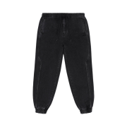 Juun.J Cone Denim Track Jogger Pants Black