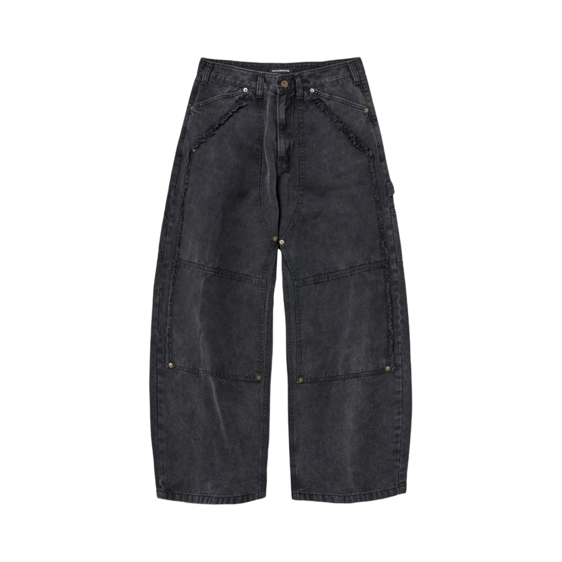 해칭룸 빈티지 더블 니 팬츠 차콜(Hatchingroom VTG Double Knee Pants Charcoal)