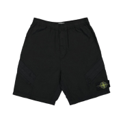 Stone Island L1719 Nylon Metal in Econyl Regenerated Nylon Comfort Fit Bermuda Shorts Black - 24SS