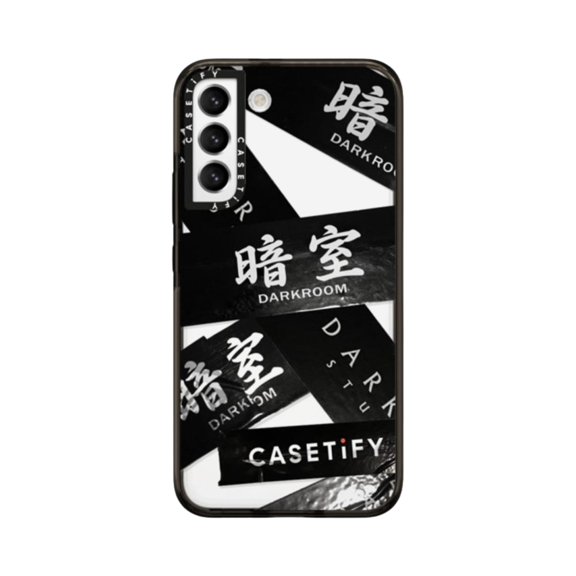 케이스티파이 x 다크룸 스튜디오 테이프 임팩트 갤럭시 케이스 클리어 블랙(Casetify x Darkr8m Studio Tape Impact Galaxy Case Clear Black) - 6