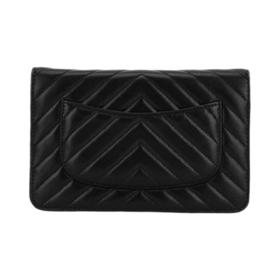 샤넬 클래식 체인 지갑 램스킨 & 실버 메탈 블랙(Chanel Classic Wallet On Chain Lambskin & Silver Black) - 2