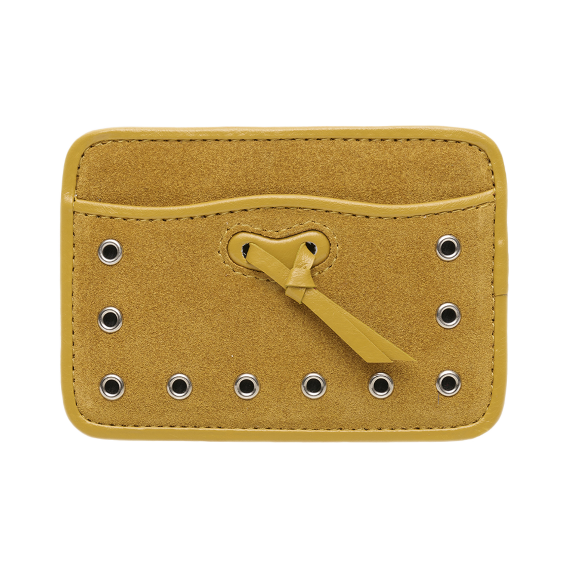 L09D5170951 Le Masque Beans Western Slim Card Wallet Mustard