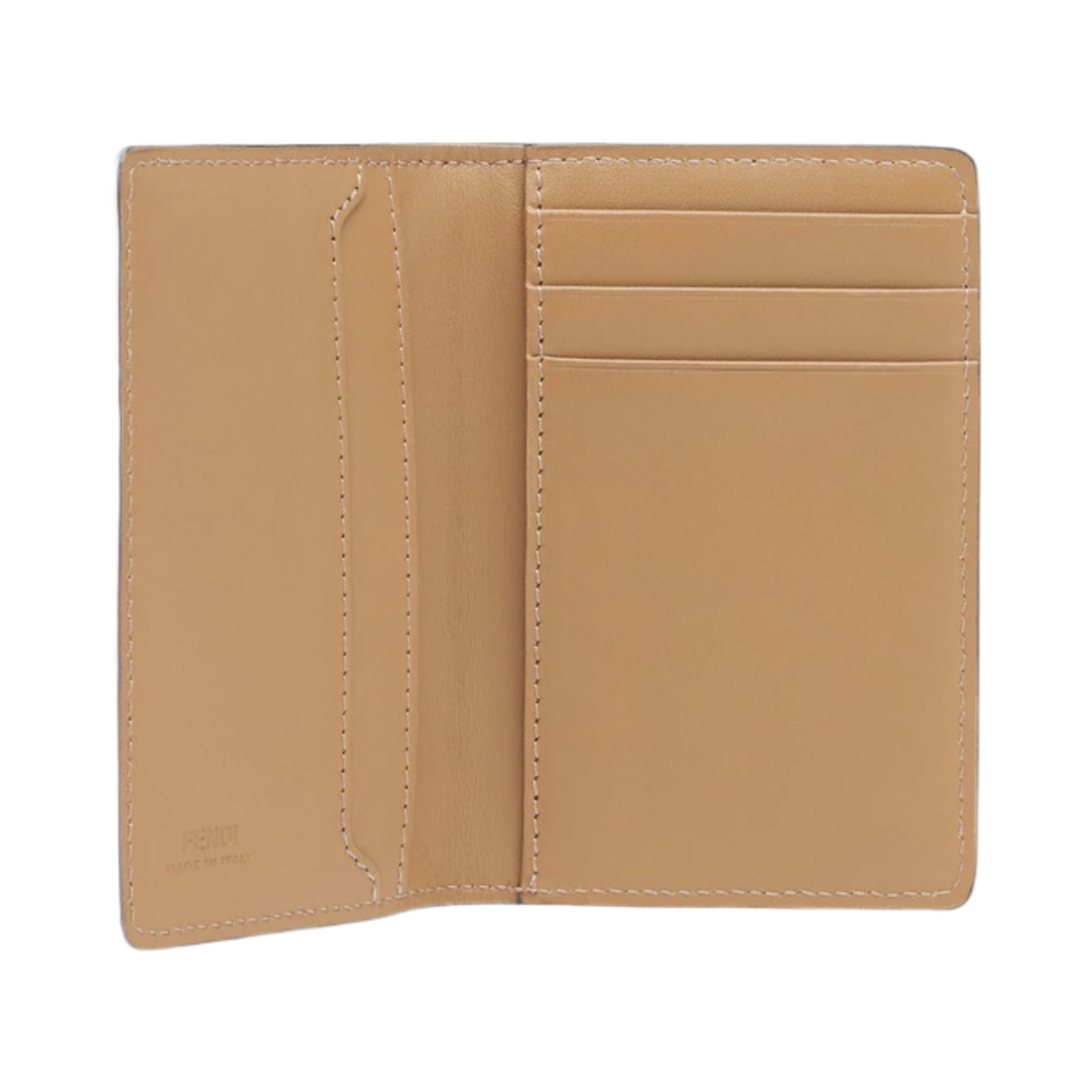 펜디 다이애그널 패브릭 레더 카드 홀더 브라운(Fendi Diagonal Fabric leather Card Holder Brown) - 2