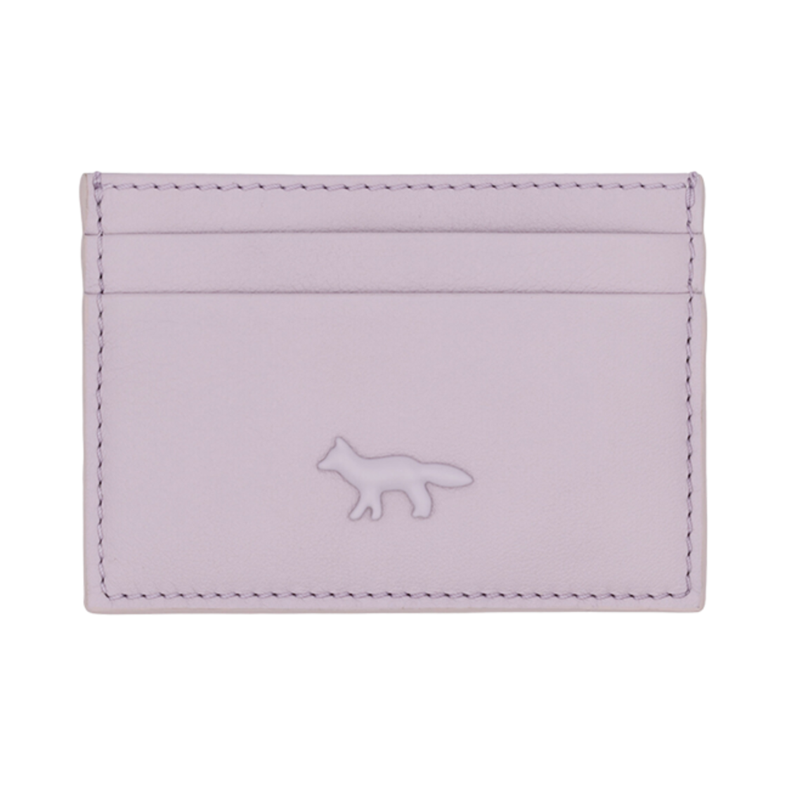 메종 키츠네 클라우드 카드 홀더 라일락(Maison Kitsune Cloud Card Holder Lilac)