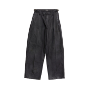 Balenciaga Minimal Cargo Pants Black