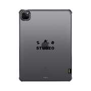 Casetify x IAB Studio iPad Single Black Logo Case Clear