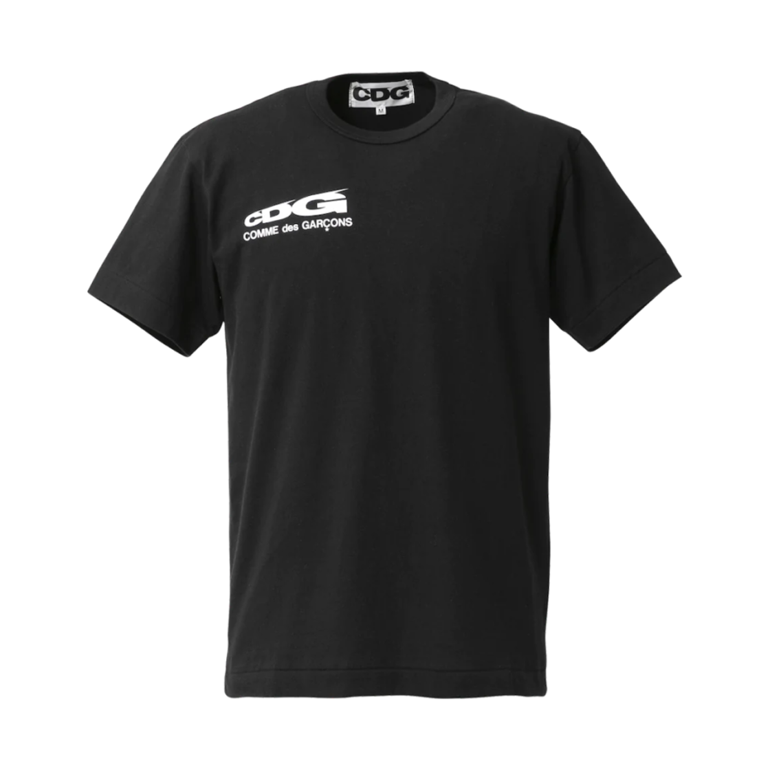 CDG 스몰 로고2 티셔츠 블랙(CDG Small Logo2 T-Shirt Black) - 1
