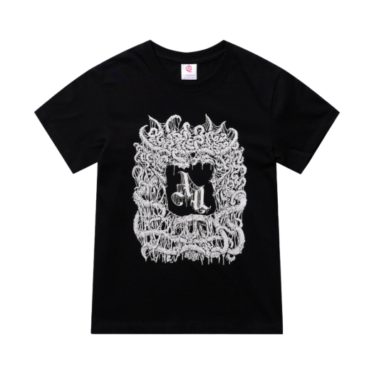KSAQ23SSTS002-BK Aq X ALBERT Che Rot T-Shirt Black