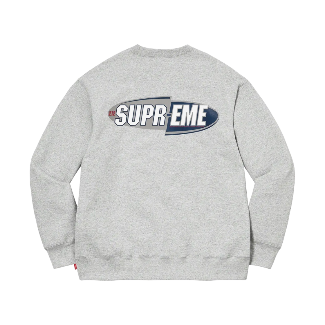 슈프림 212 크루넥 헤더 그레이 - 22FW(Supreme 212 Crewneck Heather Grey - 22FW) - 1