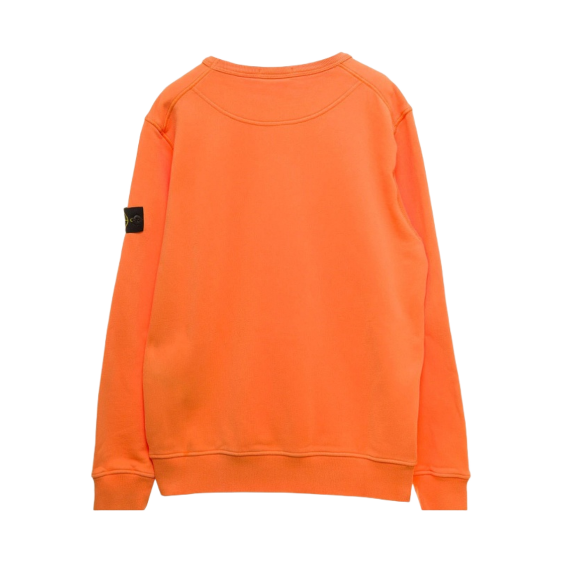 (키즈) 스톤 아일랜드 61340 코튼 플리스 크루넥 스웨트셔츠 오렌지 - 22FW((Kids) Stone Island 61340 Cotton Fleece Crewneck Sweatshirt Orange - 22FW) - 2