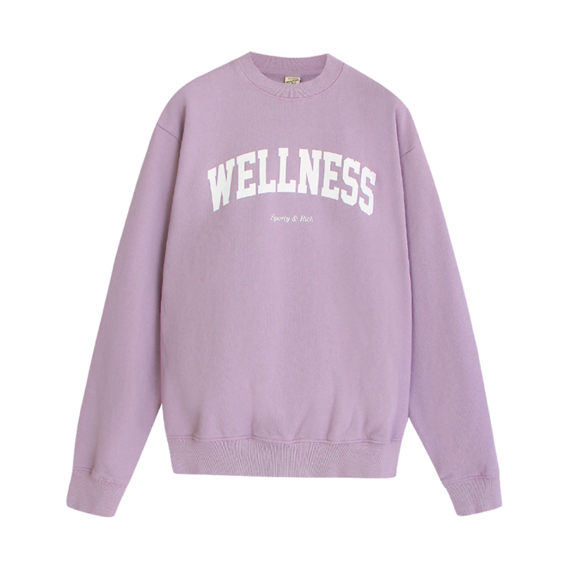 스포티 앤 리치 웰니스 아이비 크루넥 페이디드 라일락 화이트(Sporty & Rich Wellness Ivy Crewneck Faded Lilac White)