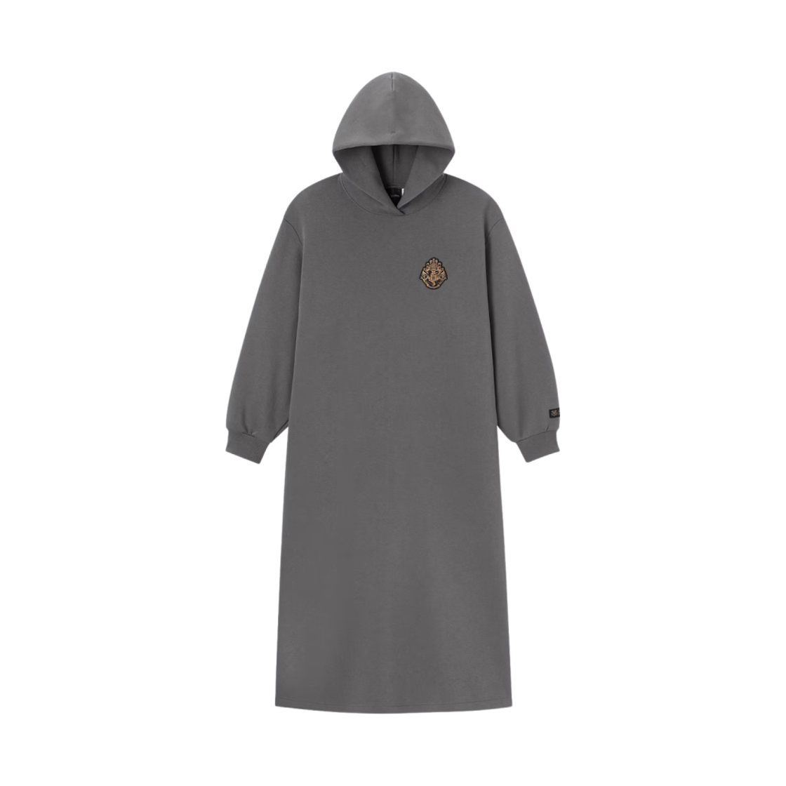 352586-000 (W) GU x Harry Potter Sweat Dress Dark Grey