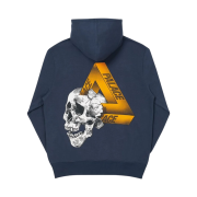 Palace Tri-Crusher Hood Navy - 20FW