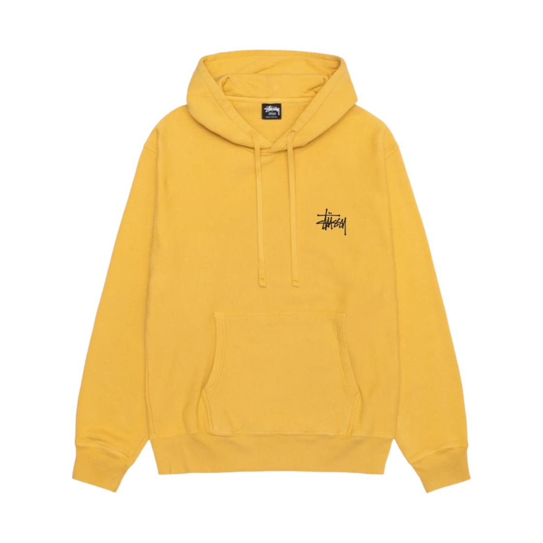 스투시 베이직 스투시 피그먼트 다이드 후드 허니(Stussy Basic Stussy Pigment Dyed Hoodie Honey) - 2