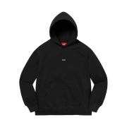 Supreme Underline Hooded Sweatshirt Black - 22FW