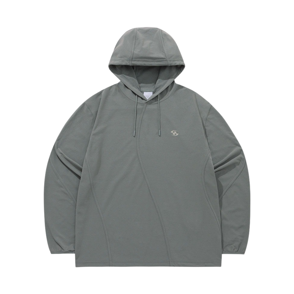 산산기어 롱 슬리브 후디 카키 - 23FW