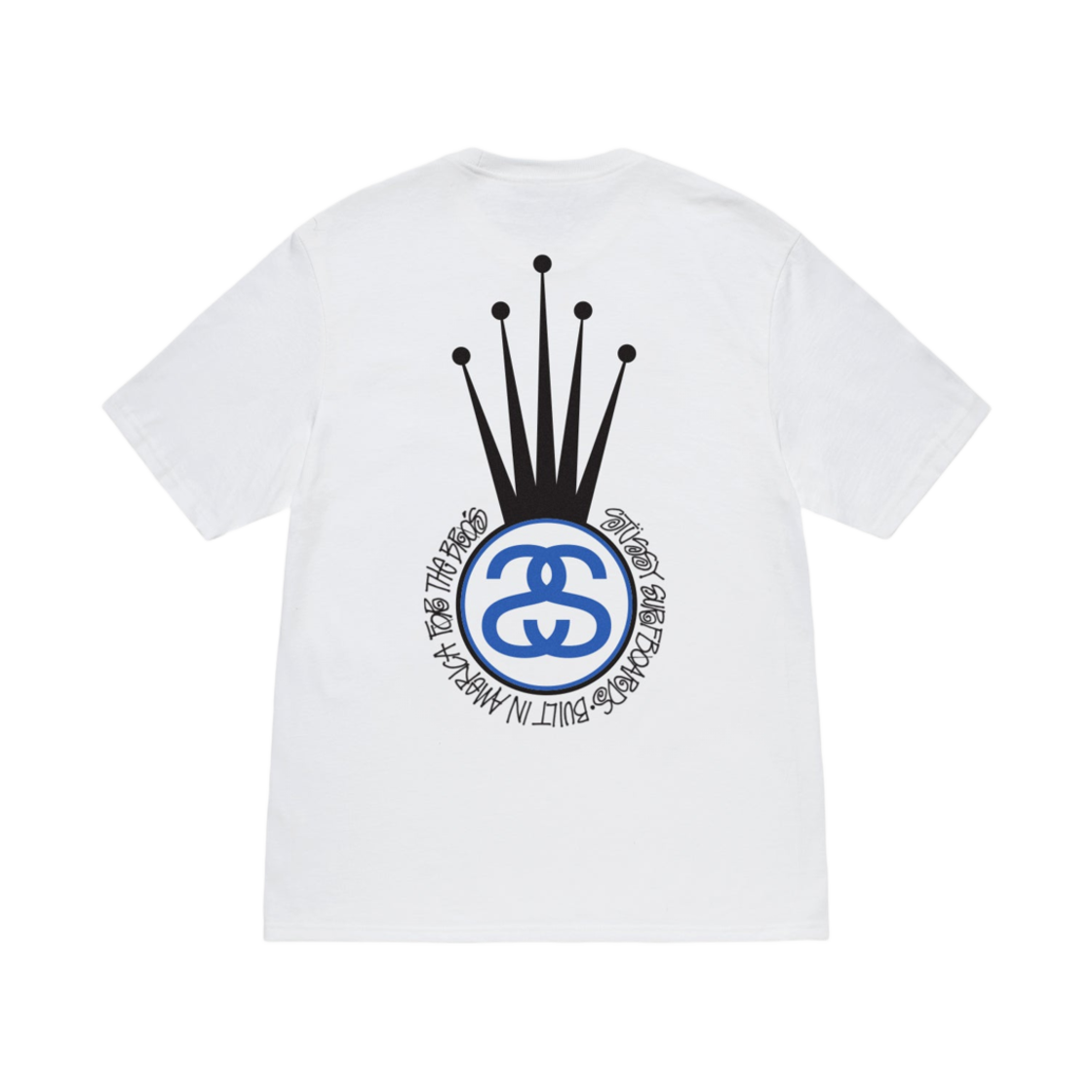 스투시 크라운 링크 티셔츠 블랙 | Stussy | KREAM