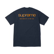 Supreme NYC T-Shirt Navy - 23FW