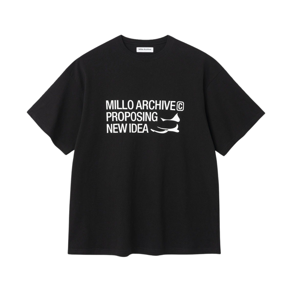 밀로 아카이브 뉴 아이디어 티셔츠 블랙