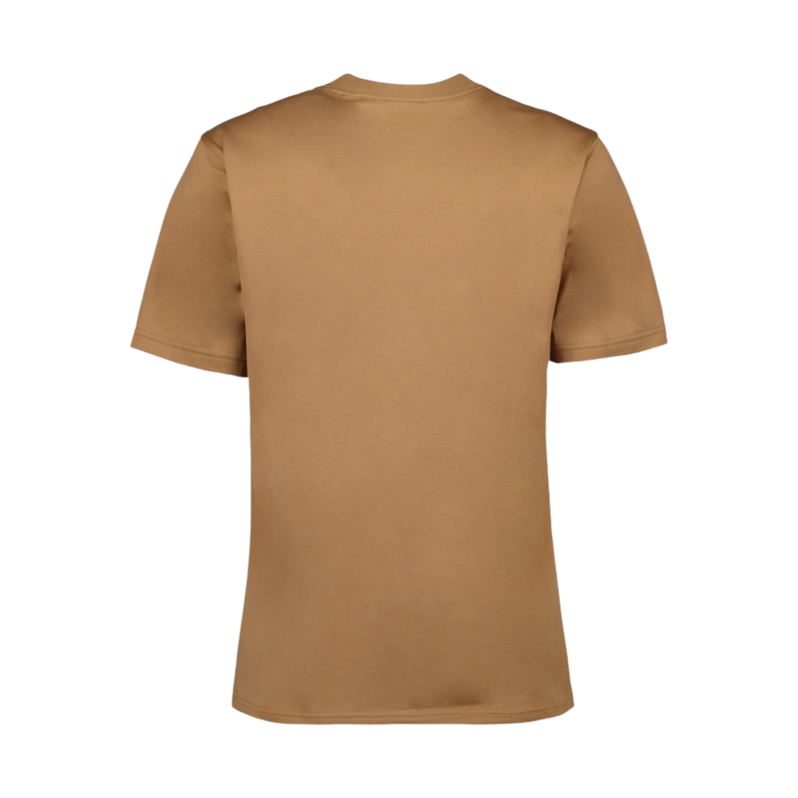 (W) 버버리 로고 코튼 티셔츠 카멜((W) Burberry Logo Cotton T-Shirt Camel) - 2