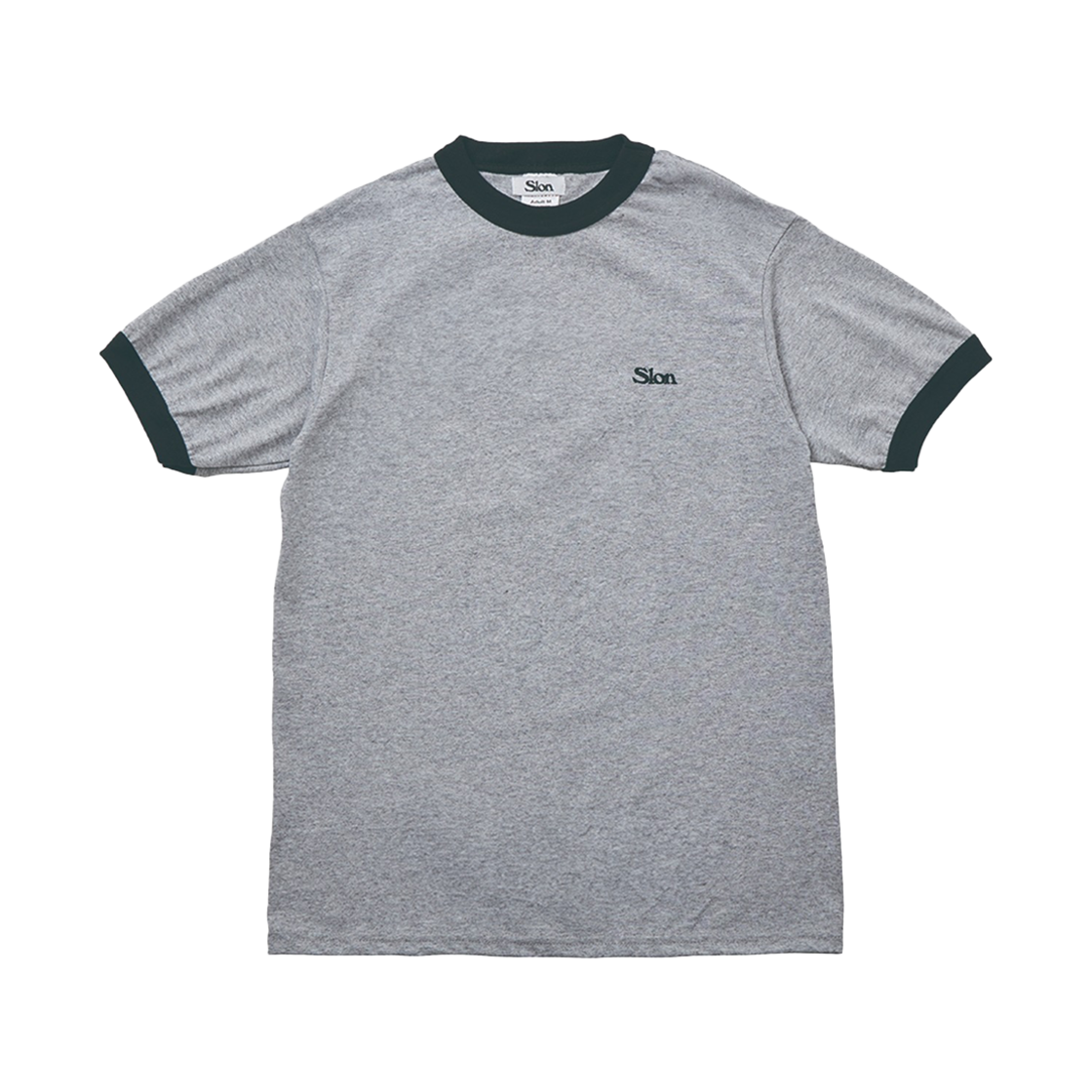 Slon Classic Logo Authentic Ringer Tee G CHERRY DRIVER Slon Classic Logo Authentic Ringer Tee Grey