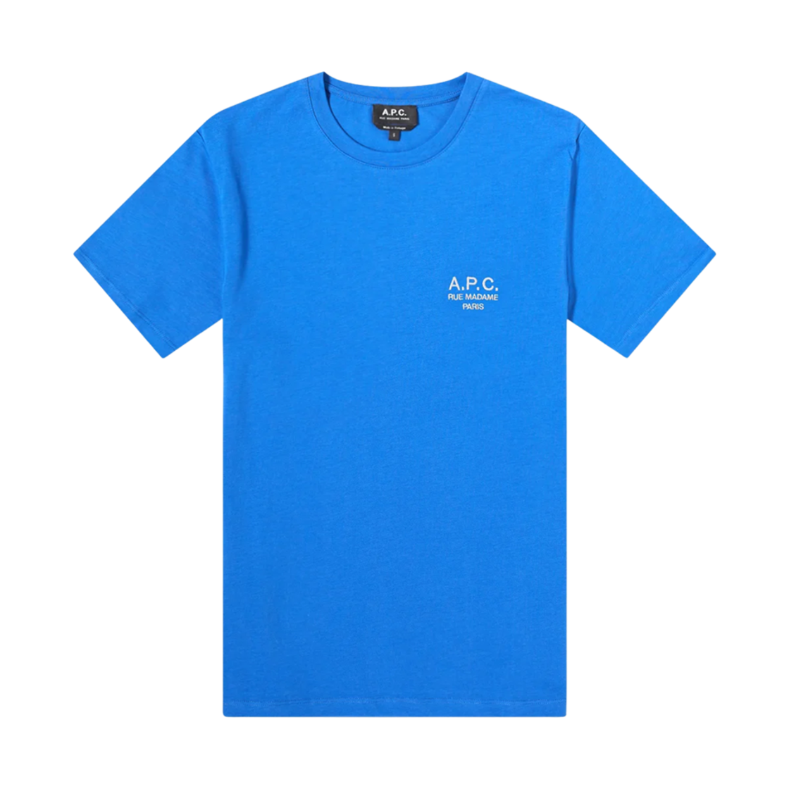 COEAV-H26840-IAG A.P.C. Raymond T-Shirt Royal Blue - 대표 이미지 #1