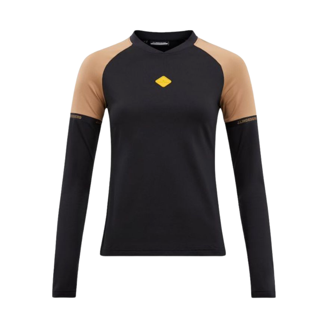 GWJT06806-9999 (W) J.Lindeberg Sianna Long Sleeve T-Shirt Black