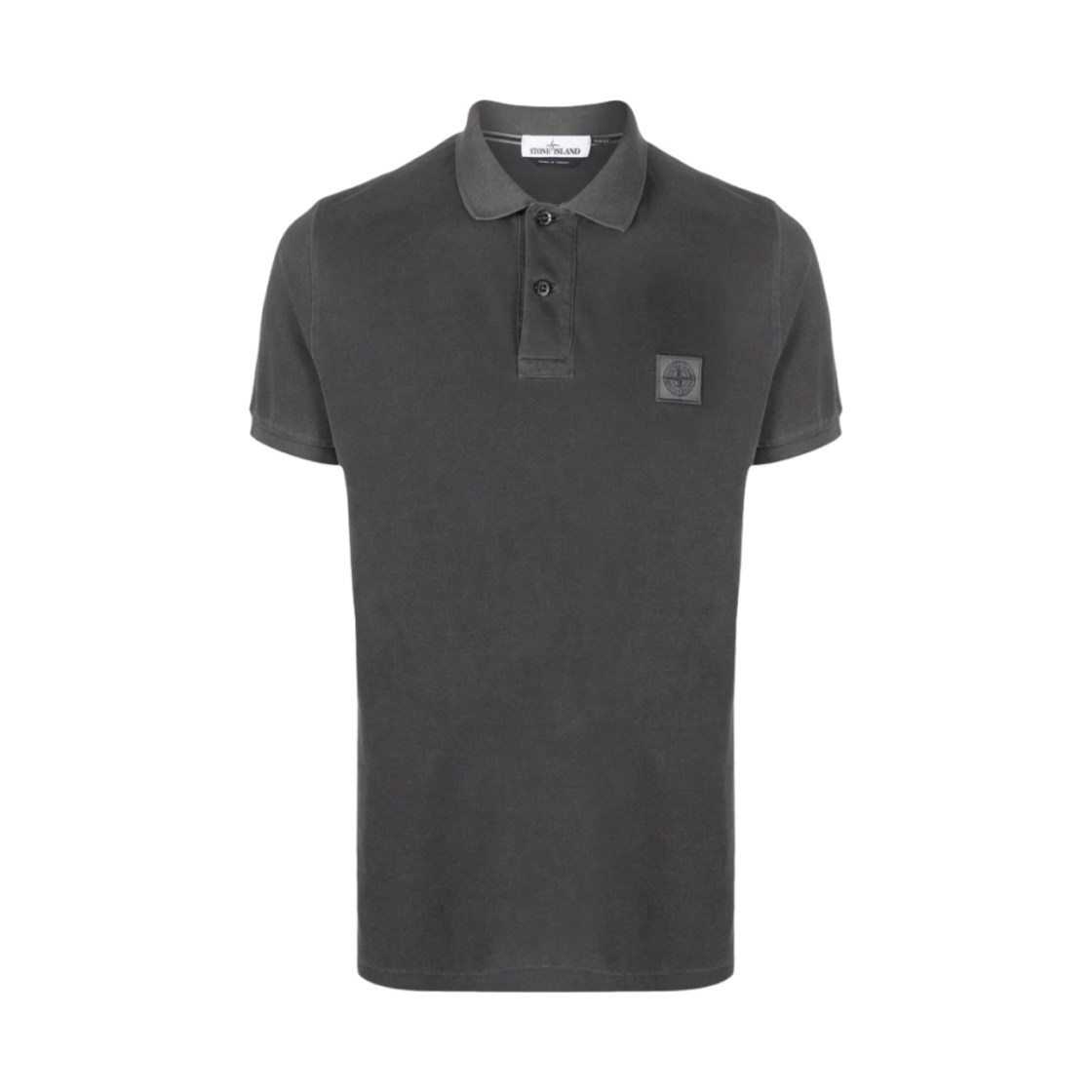스톤 아일랜드 22S67 피그먼트 다이드 폴로 셔츠 다크 그레이 - 21FW(Stone Island 22S67 Pigment Dyed Polo Shirt Dark Grey - 21FW) - 1