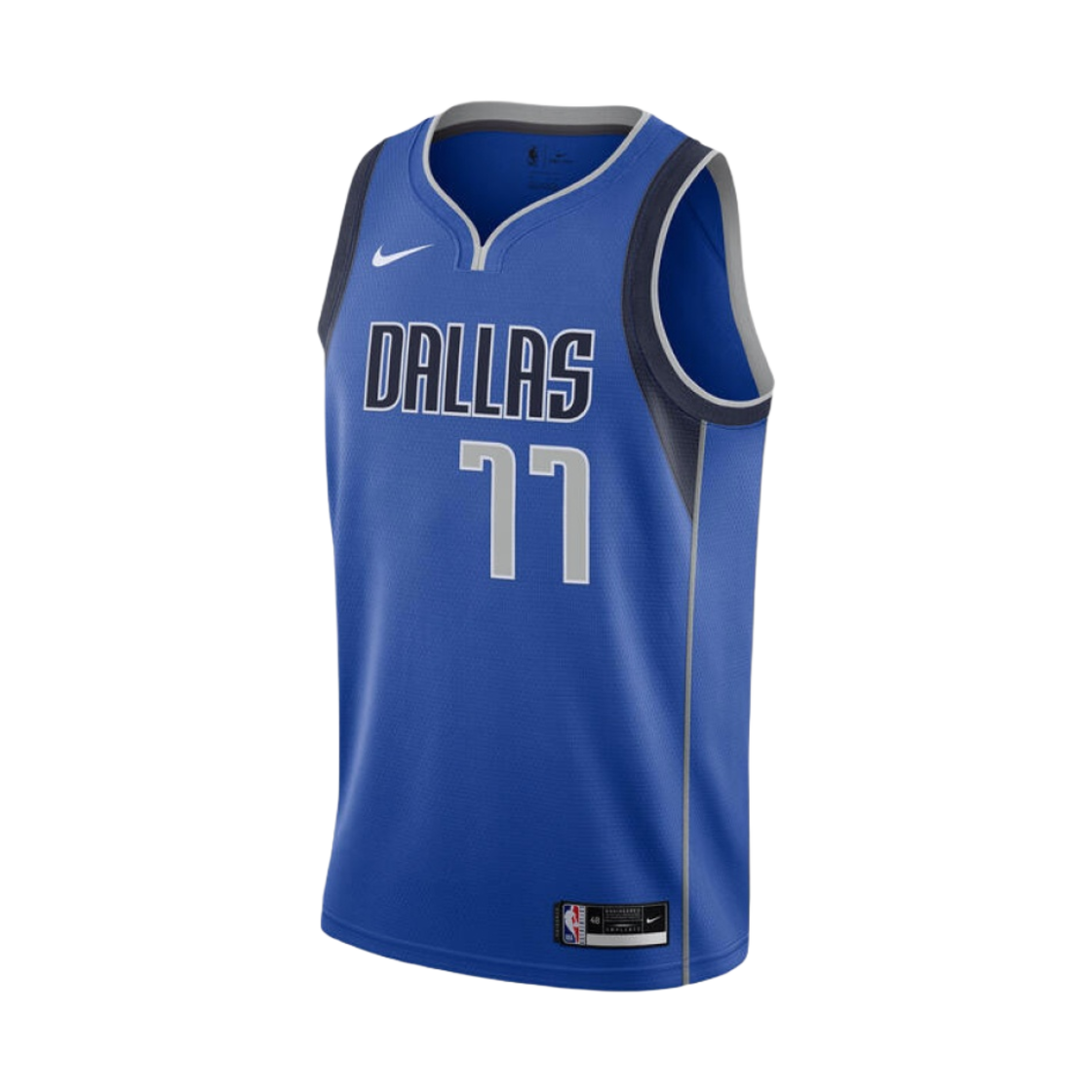 CW3662-489 Nike Luka Doncic Dallas Mavericks Icon Edition Jersey Game Royal
