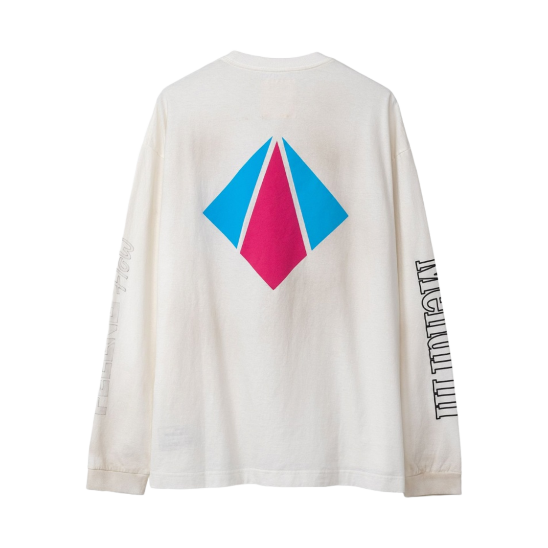 메종 미하라 야스히로 x 멘드릴 x 제너럴 스케일 디스트레스드 롱슬리브 티셔츠 화이트(Maison Mihara Yasuhiro x Mendrill x General Scale Distressed L/S T-Shirt White) - 2