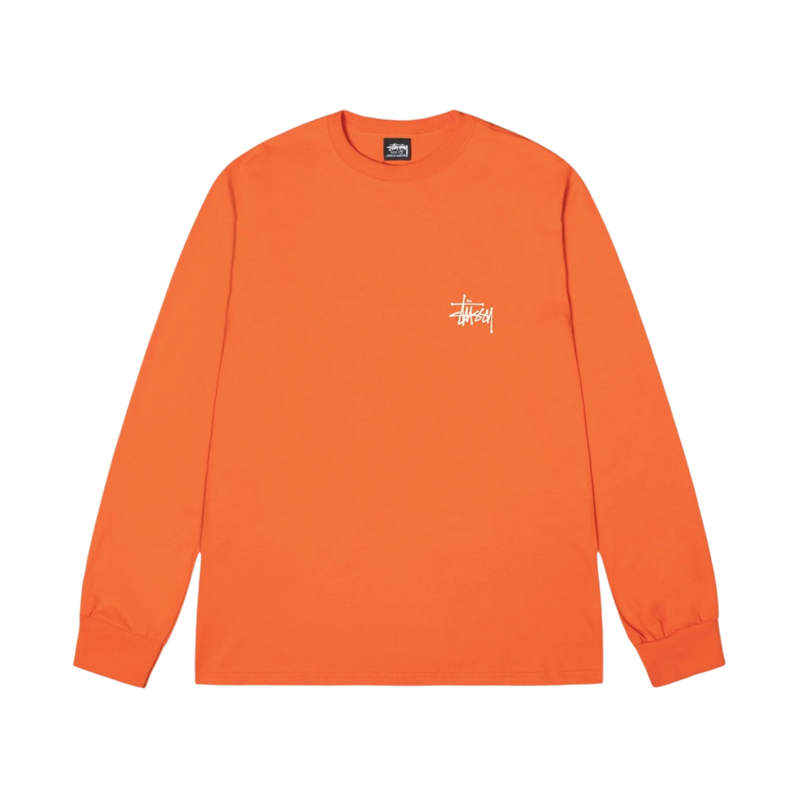 스투시 베이직 스투시 롱슬리브 티셔츠 코랄 2023(Stussy Basic Stussy LS T-Shirt Coral 2023) - 2