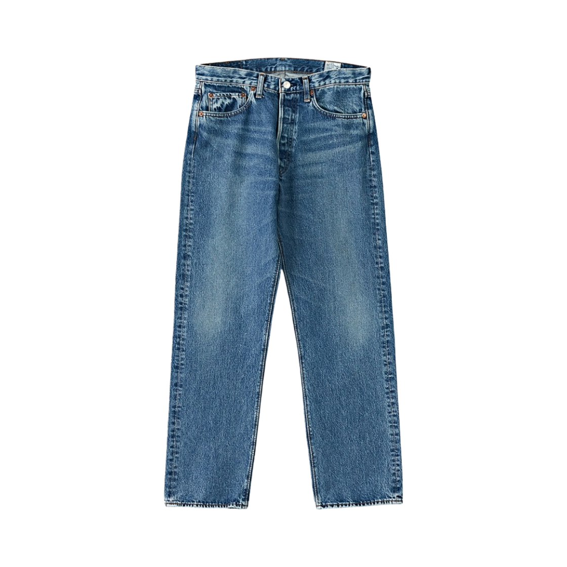 오어슬로우 105 스탠다드 핏 진 90's 데님 유즈드 워싱(Orslow 105 Standard Fit Jeans 90's Denim Used Washing)