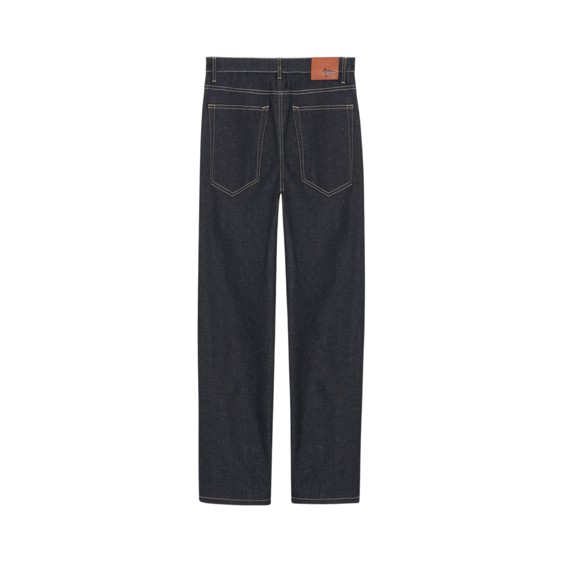 메종 키츠네 루즈 핏 진 다크 네이비(Maison Kitsune Loose Fit Jeans Dark Navy) - 2