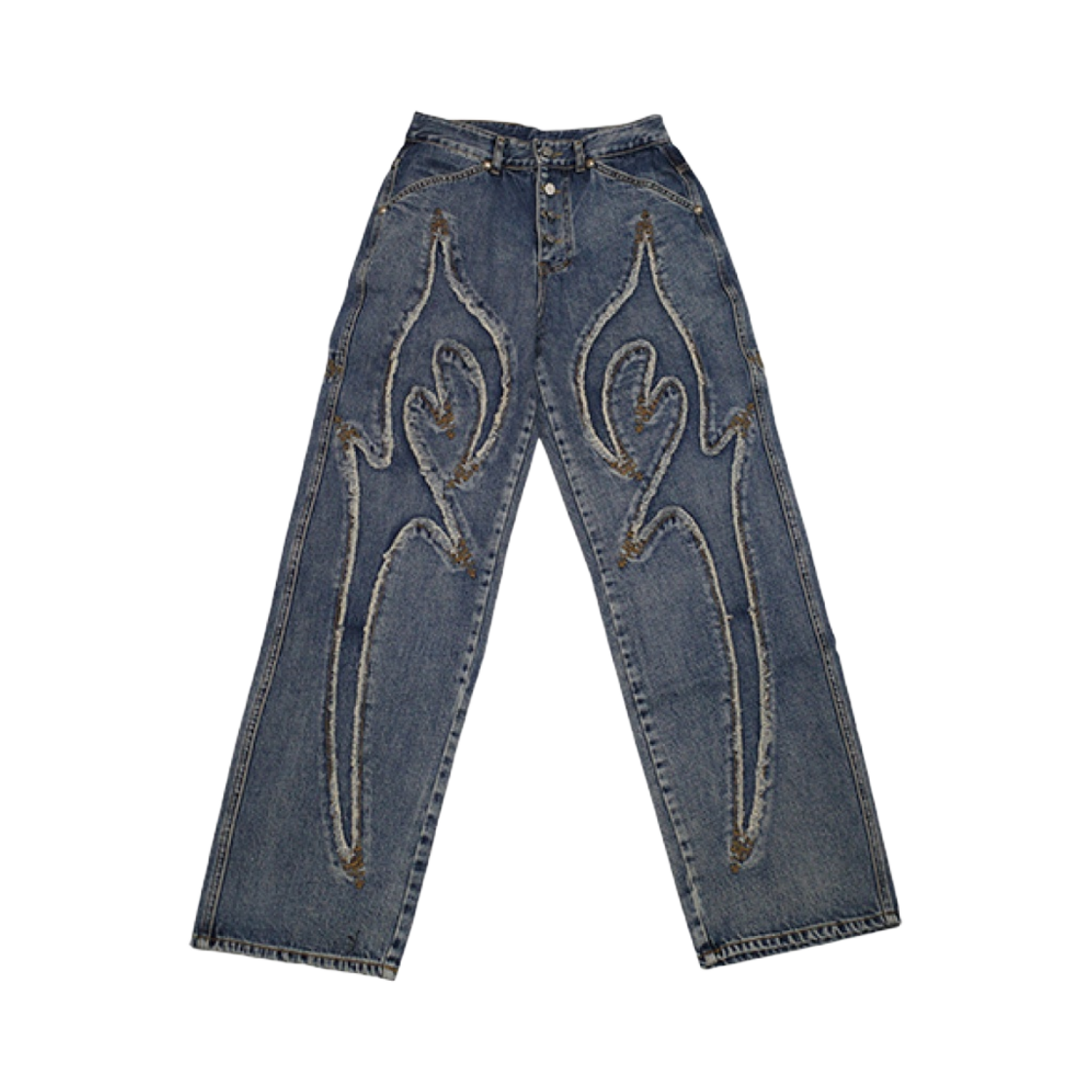 떠그 클럽 데님 트라이벌 팬츠 데님