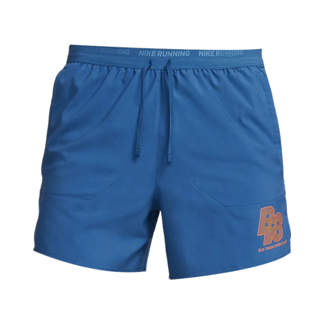 FN3302-476 Nike Running Energy Stride 13cm Brief Lined Running Shorts Court Blue Safety Orange- Asia - 대표 이미지 #1