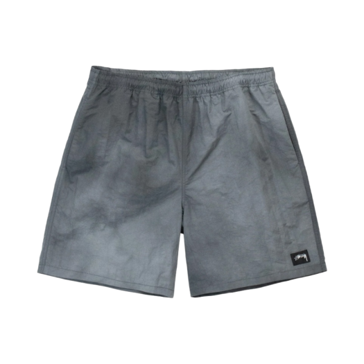 Stussy Wave Dye Nylon Shorts Grey