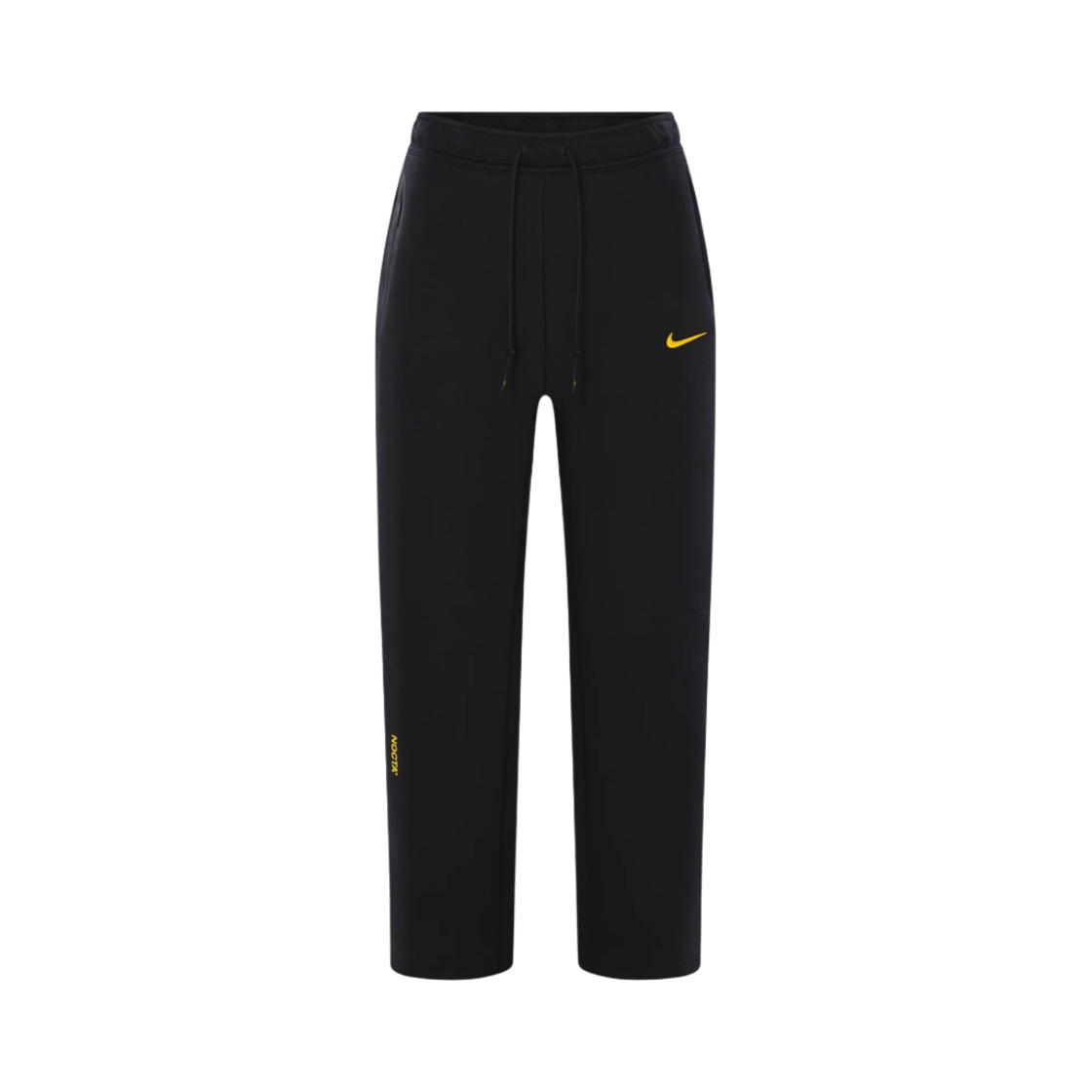 나이키 x 드레이크 녹타 테크 플리스 오픈 헴 팬츠 블랙 (FD8461-010)(Nike x Drake Nocta Tech Fleece Open Hem Pants Black (FD8461-010)) - 1