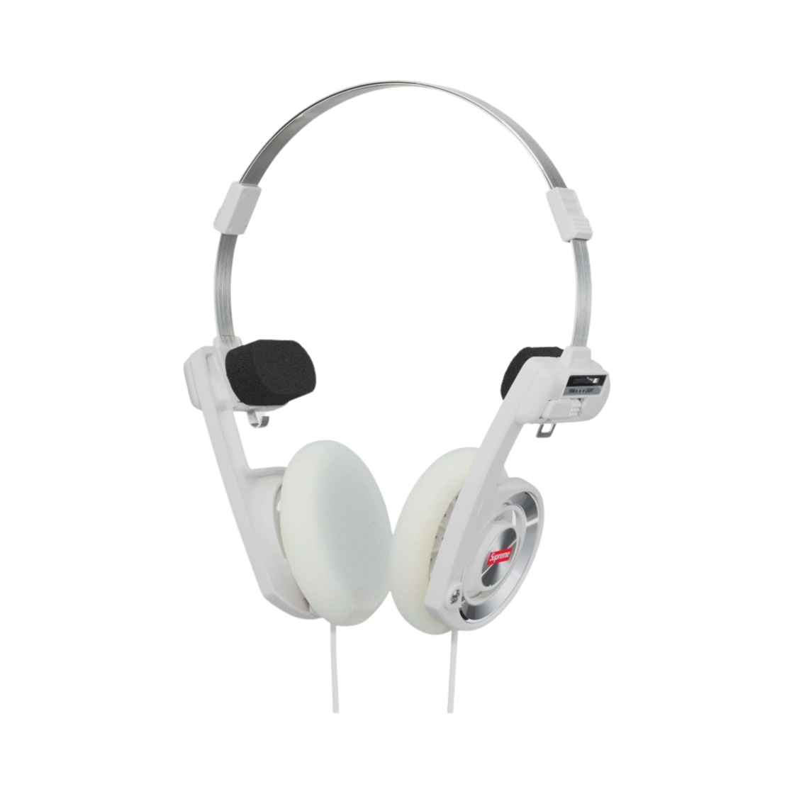 슈프림 x 코스 포타프로 헤드폰 화이트 - 23FW(Supreme x Koss Portapro Headphones White - 23FW)