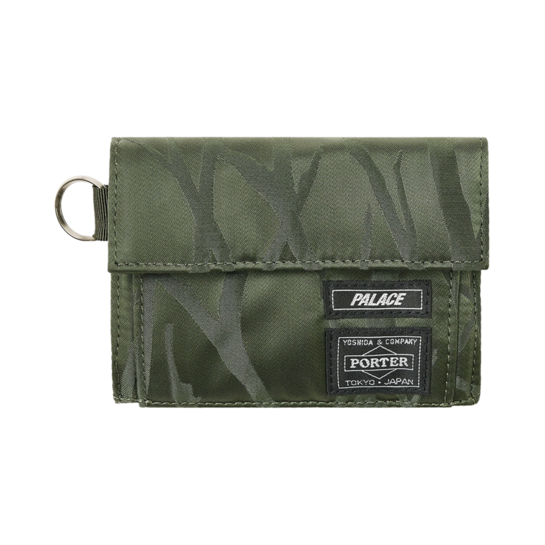 - Porter x Palace Wallet Olive - 24FW