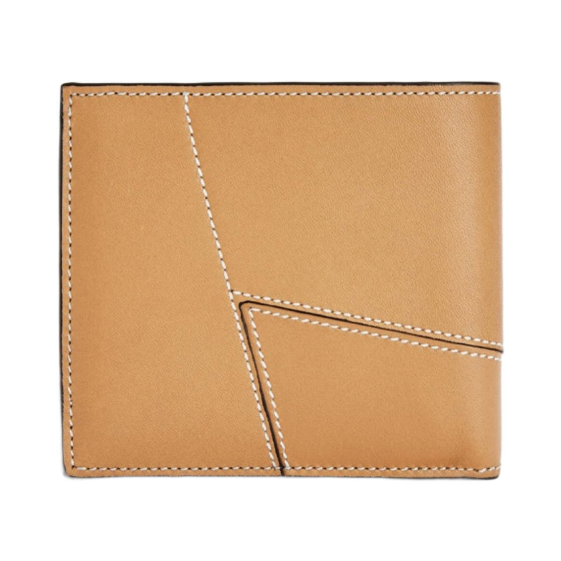 로에베 스무스 카프스킨 퍼즐 스티치 반지갑 라이트 카라멜(Loewe Puzzle Stitches Bi-Fold Wallet in Smooth Calfskin Light Caramel) - 3