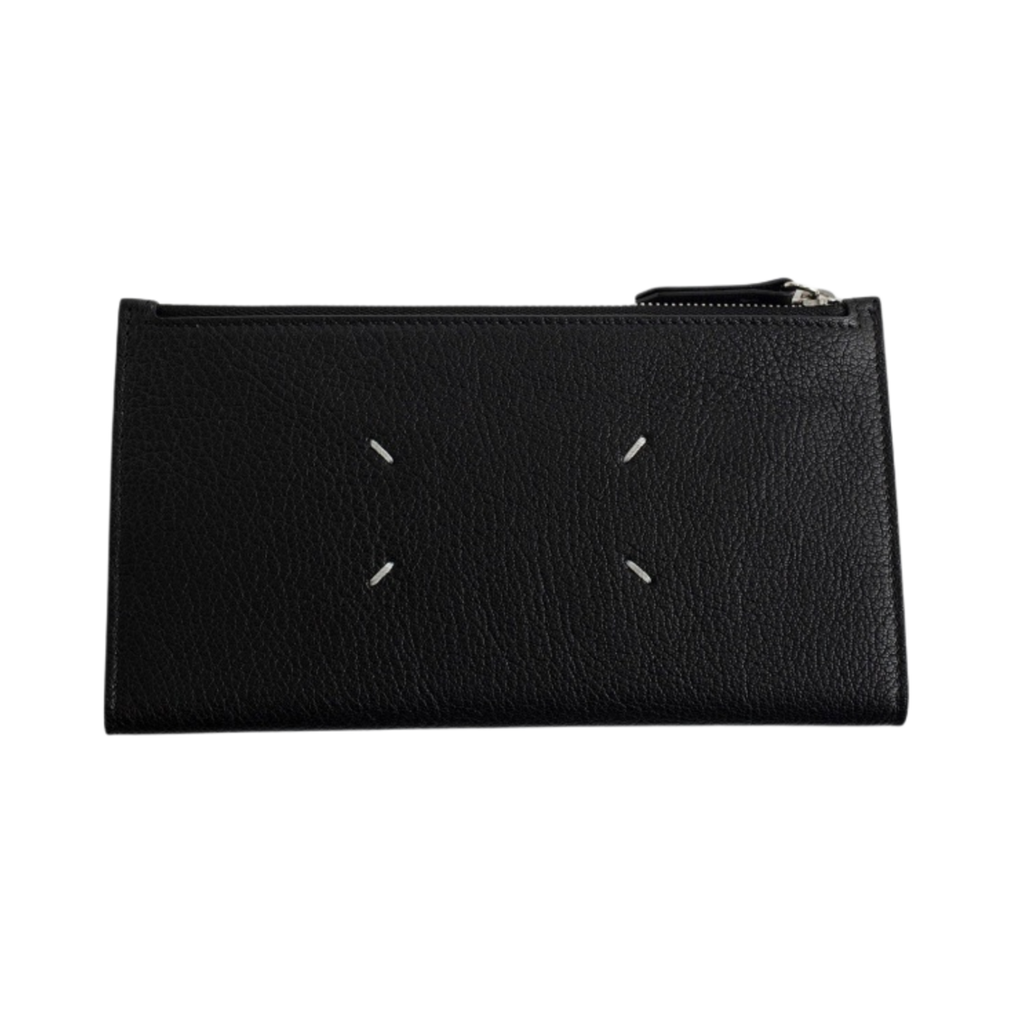 메종 마르지엘라 레더 장지갑 블랙(Maison Margiela Leather Long Wallet Black) - 1