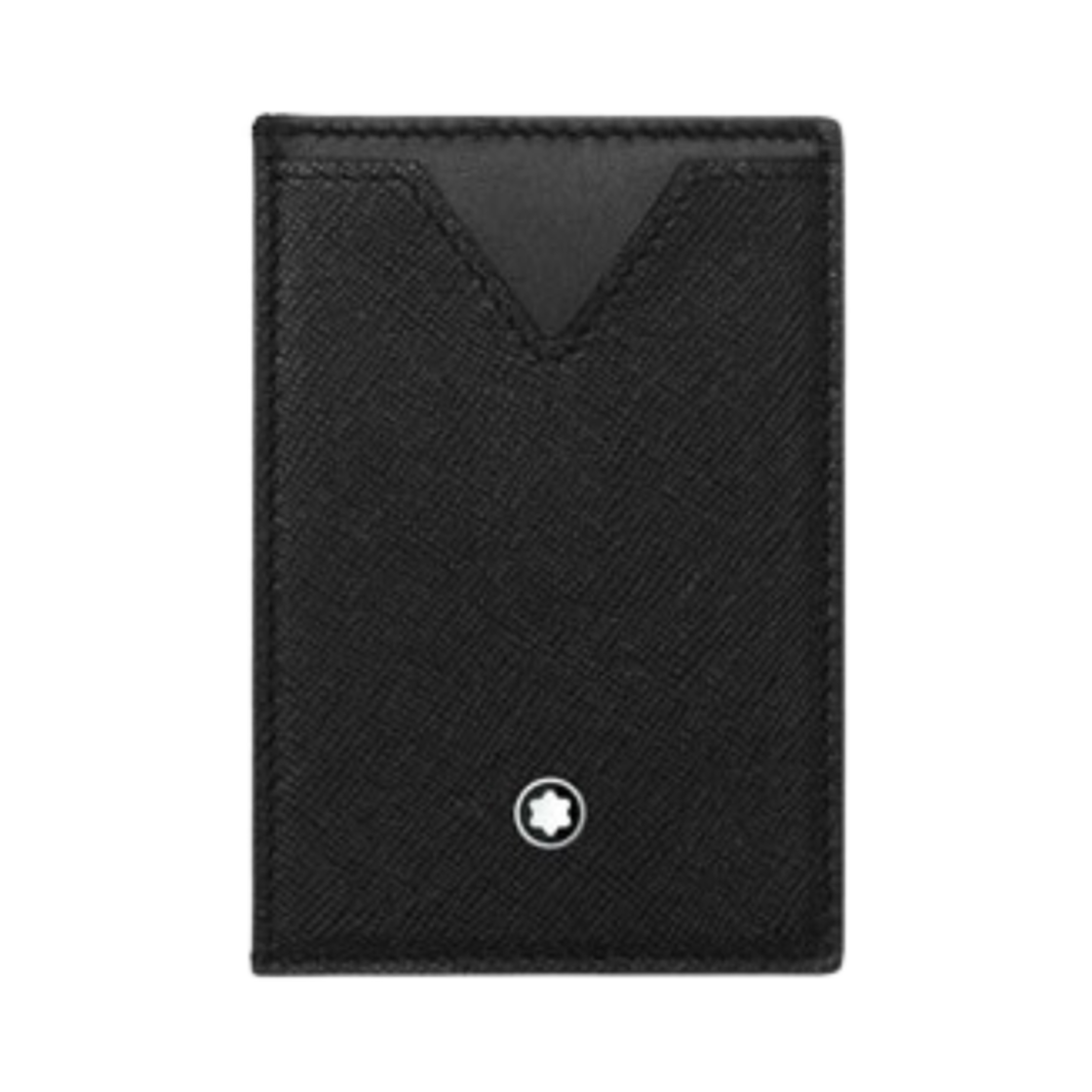 128582 Montblanc Sartorial 3cc Pocket Holder Black