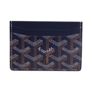 Goyard Saint Sulpice Card Holder Navy