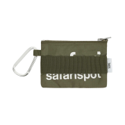 [KREAM 단독] Safarispot Basic Safari Keyring Card Wallet Olive