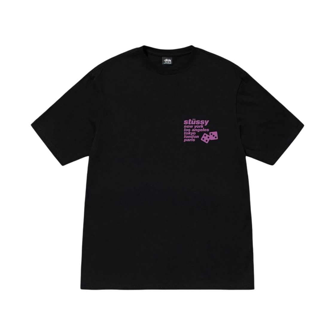 스투시 실루엣 티셔츠 블랙(Stussy Silhouette T-Shirt Black) - 2