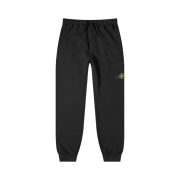 Stone Island 64520 Cotton Fleece Sweatpants Black - 20FW