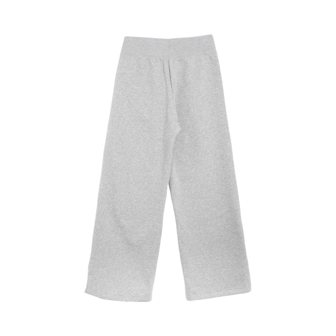 (W) 나이키 NSW 피닉스 플리스 하이 웨이스트 와이드 레그 스웨트팬츠 다크 그레이 헤더 - 아시아((W) Nike NSW Phoenix Fleece High Waisted Wide Leg Sweatpants Dark Grey Heather - Asia) - 2