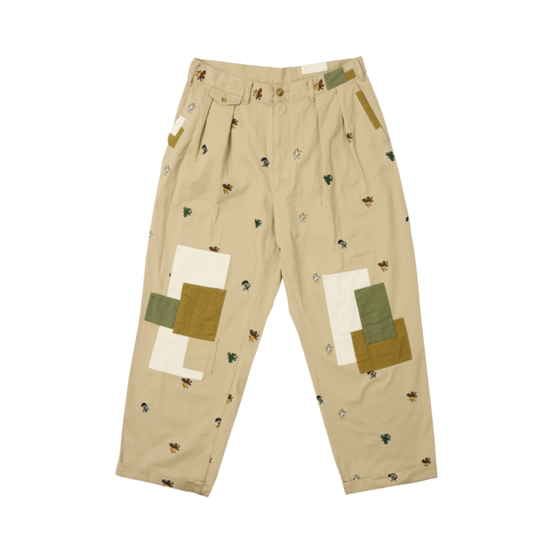 팔라스 x 빔즈 플러스 플리티드 트라우저 트윌 베이지 - 24FW(Palace x Beams Plus Pleated Trousers Twill Beige - 24FW)