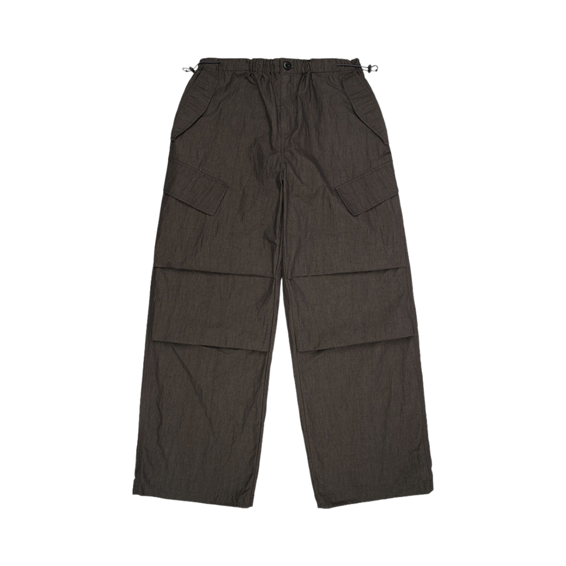 OW43PLF04 ofcoursewhynot Too Much Pocket Issue Cargo Pants Washed Black
